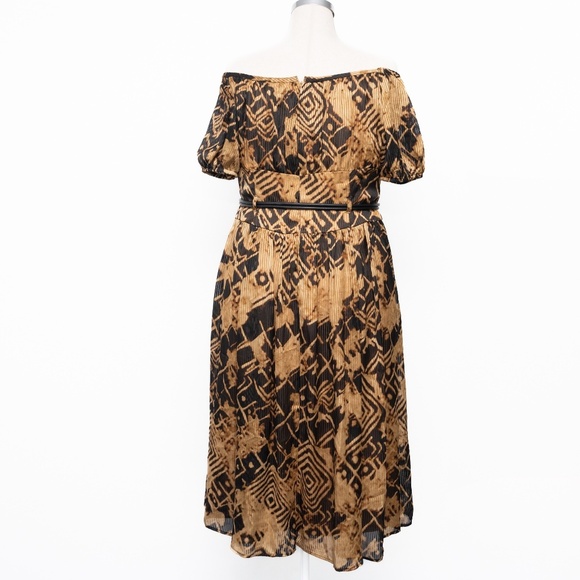 Donna Karan New York - Off-The-Shoulder Midi Dress - Picture 12 of 15